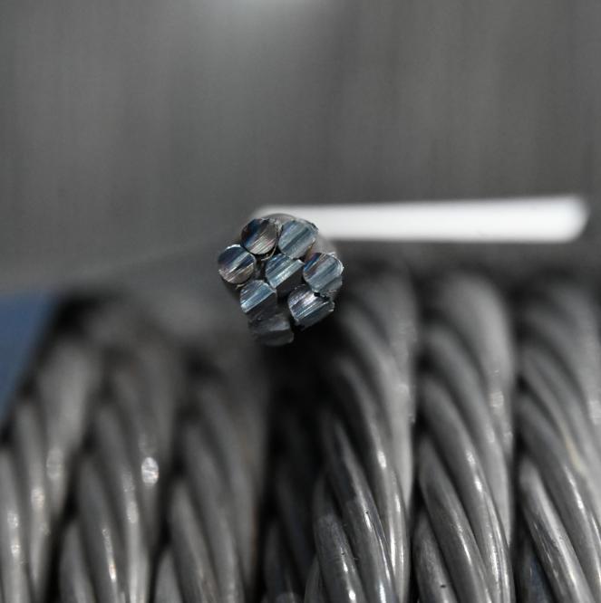 1*7 Ф9.53-Ф21.6mm Steel Strand