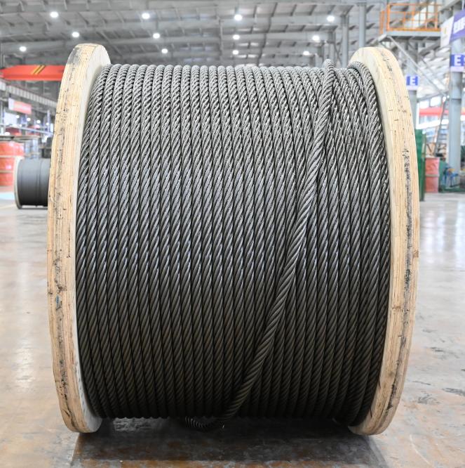 Four-Strand Fan-Shaped Strand Steel Wire Rope